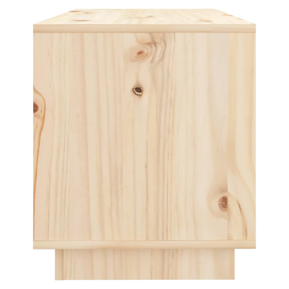 Tv-meubel 74x34x40 cm massief grenenhout MeubelReus