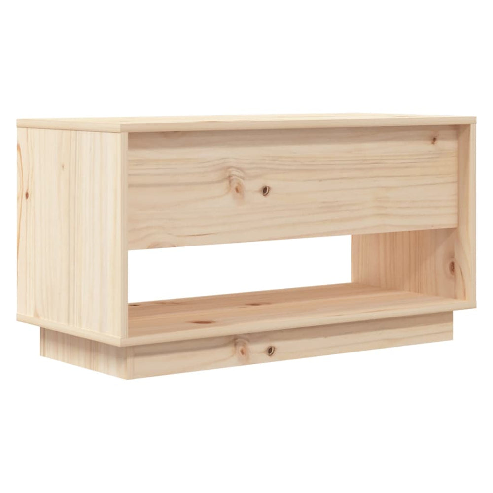 Tv-meubel 74x34x40 cm massief grenenhout MeubelReus
