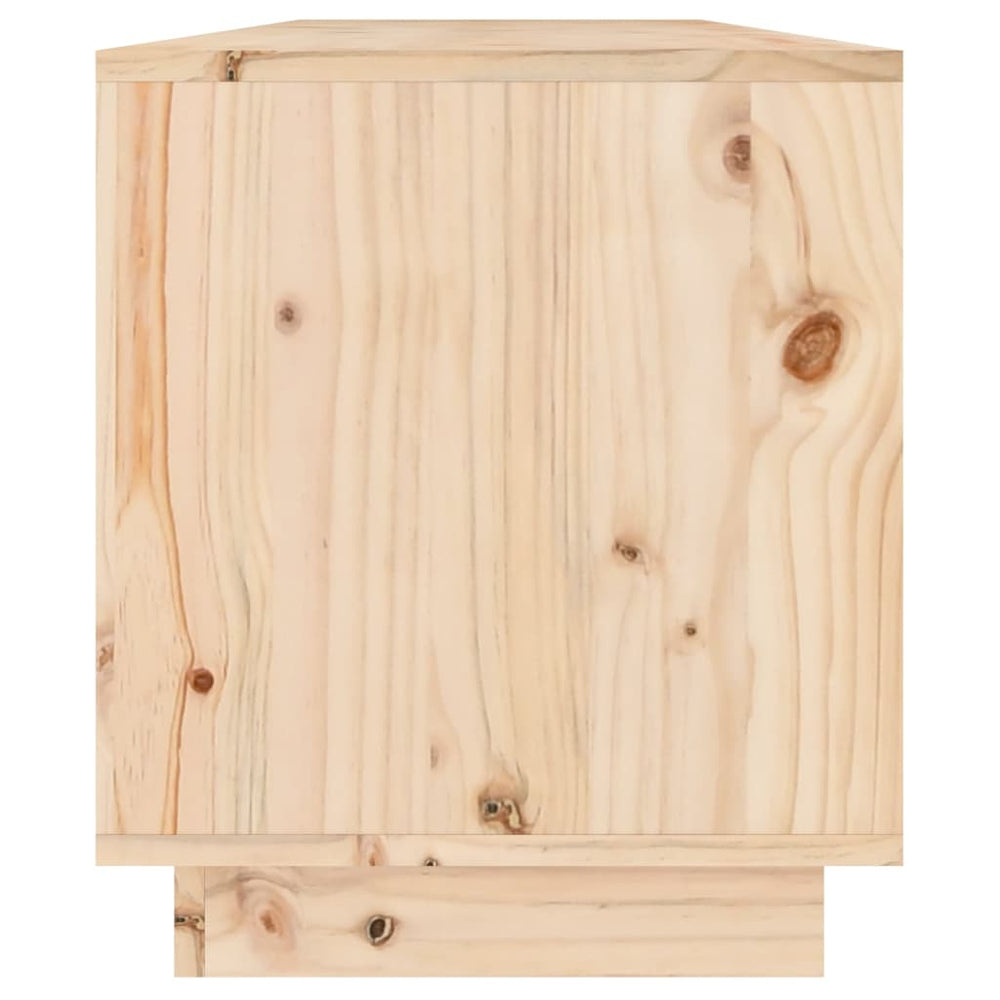 Tv-meubel 110,5x34x40 cm massief grenenhout MeubelReus