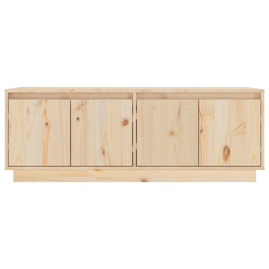 Tv-meubel 110x34x40 cm massief grenenhout MeubelReus