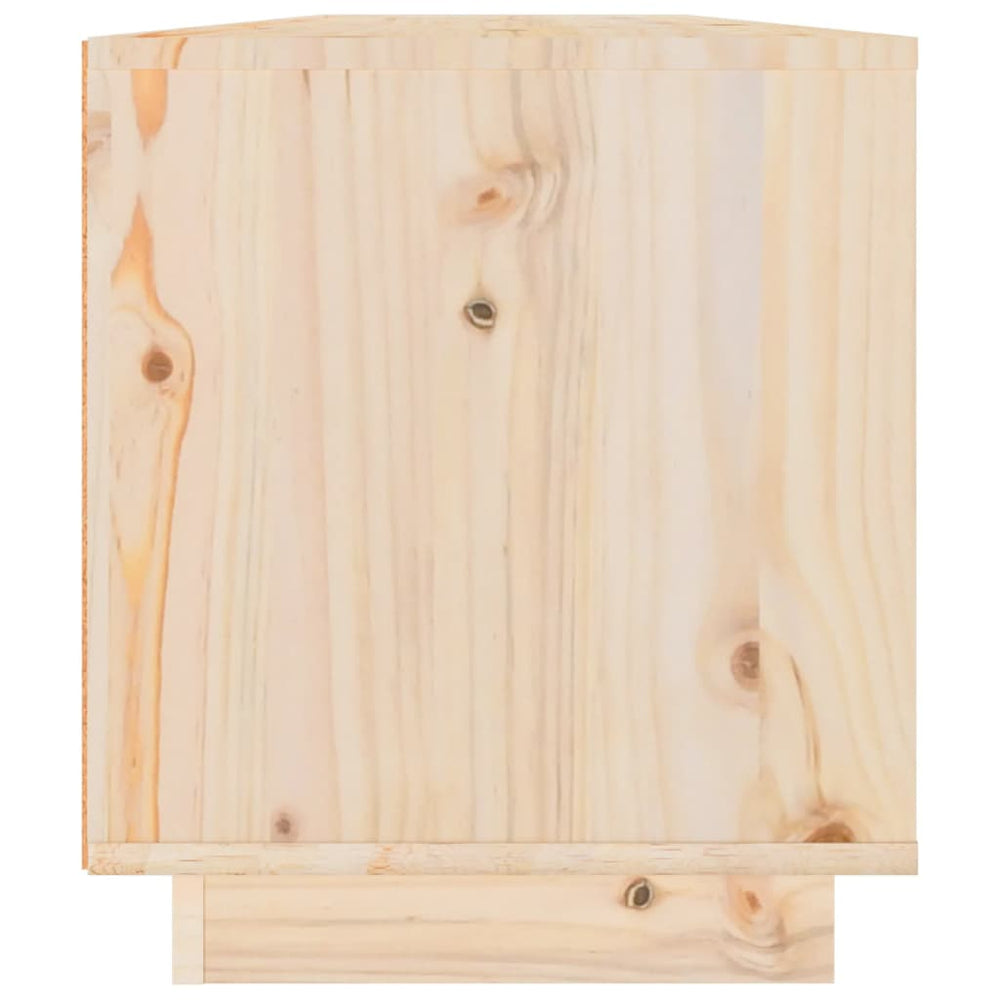 Tv-meubel 110x34x40 cm massief grenenhout MeubelReus