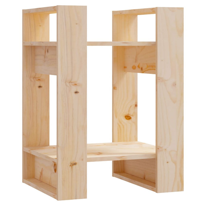 Boekenkast/kamerscherm 41x35x57 cm massief grenenhout MeubelReus