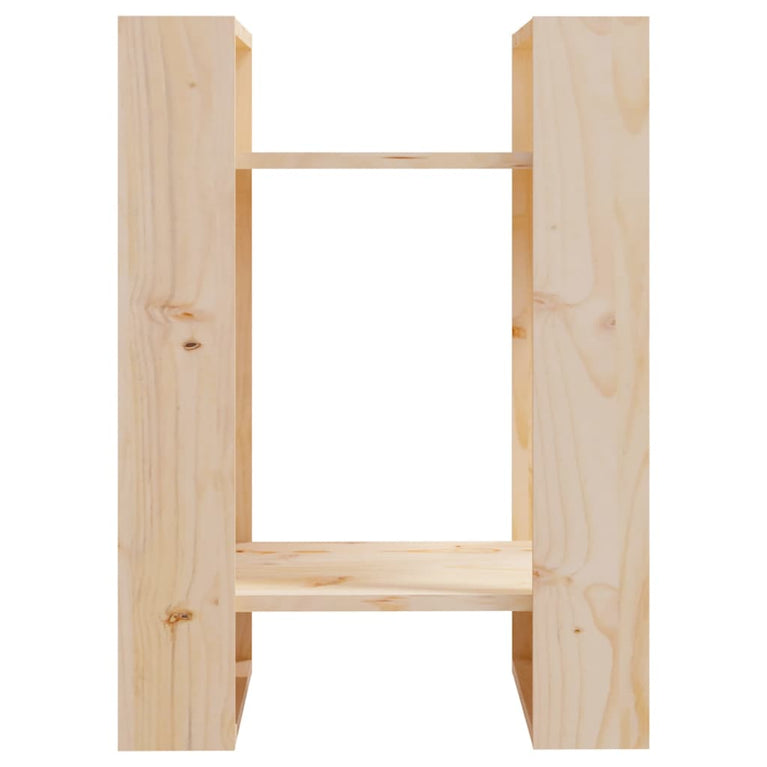Boekenkast/kamerscherm 41x35x57 cm massief grenenhout MeubelReus