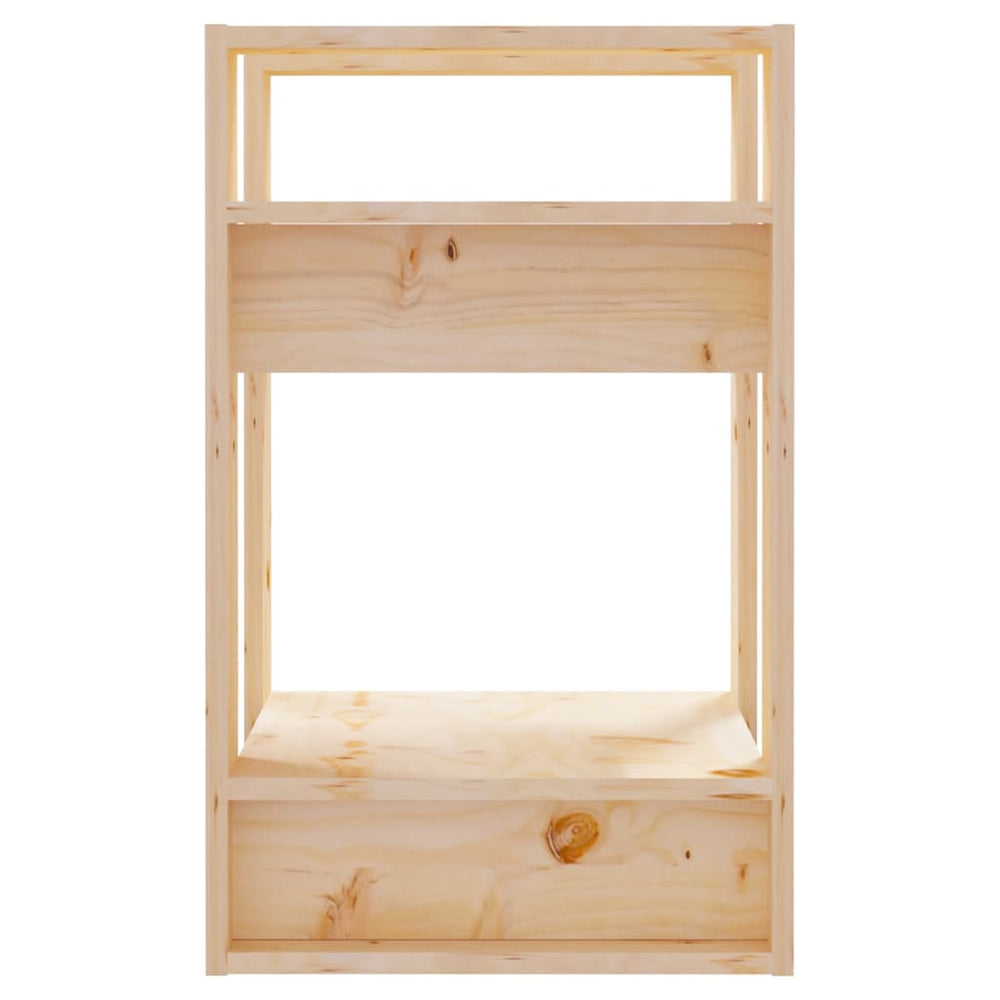 Boekenkast/kamerscherm 41x35x57 cm massief grenenhout MeubelReus