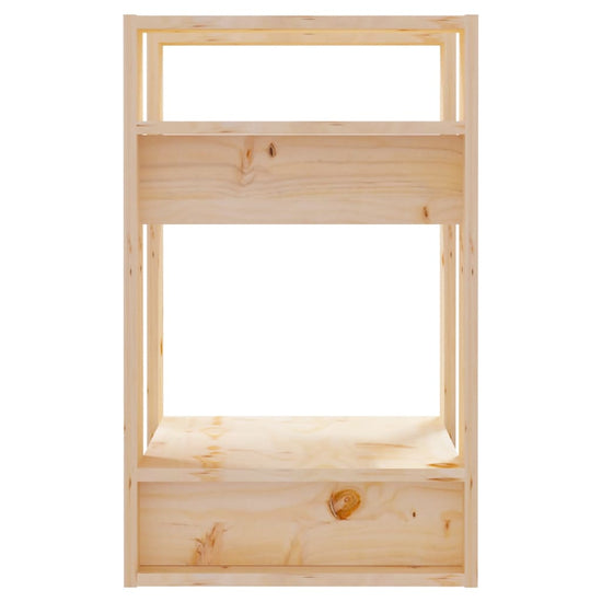 Boekenkast/kamerscherm 41x35x57 cm massief grenenhout MeubelReus