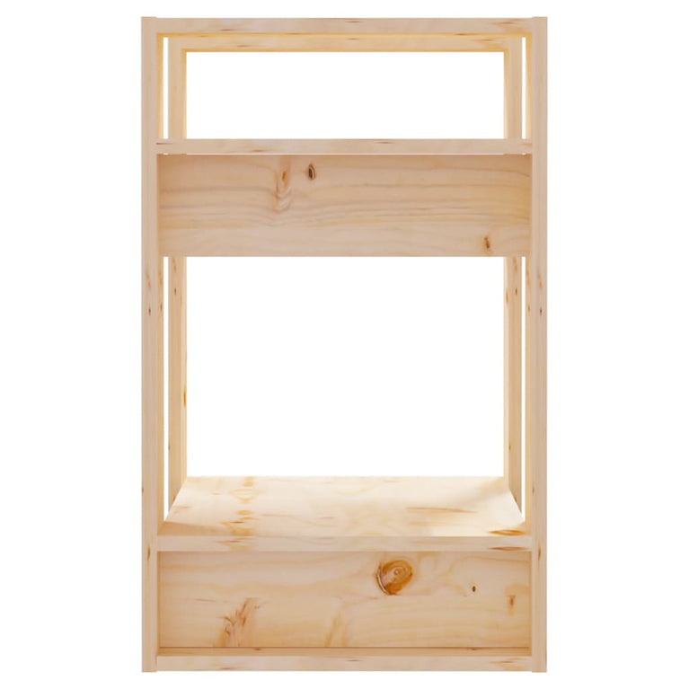 Boekenkast/kamerscherm 41x35x57 cm massief grenenhout MeubelReus