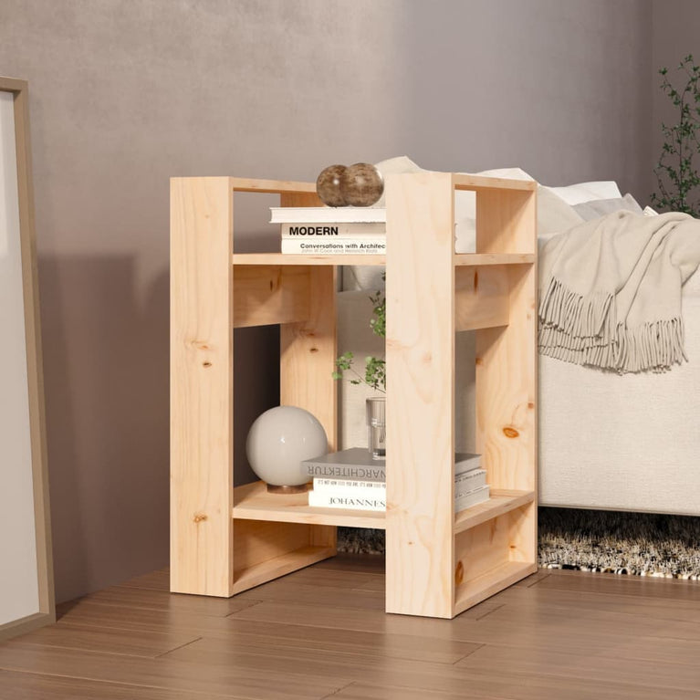 Boekenkast/kamerscherm 41x35x57 cm massief grenenhout MeubelReus