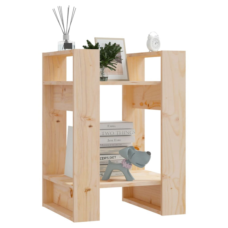 Boekenkast/kamerscherm 41x35x57 cm massief grenenhout MeubelReus