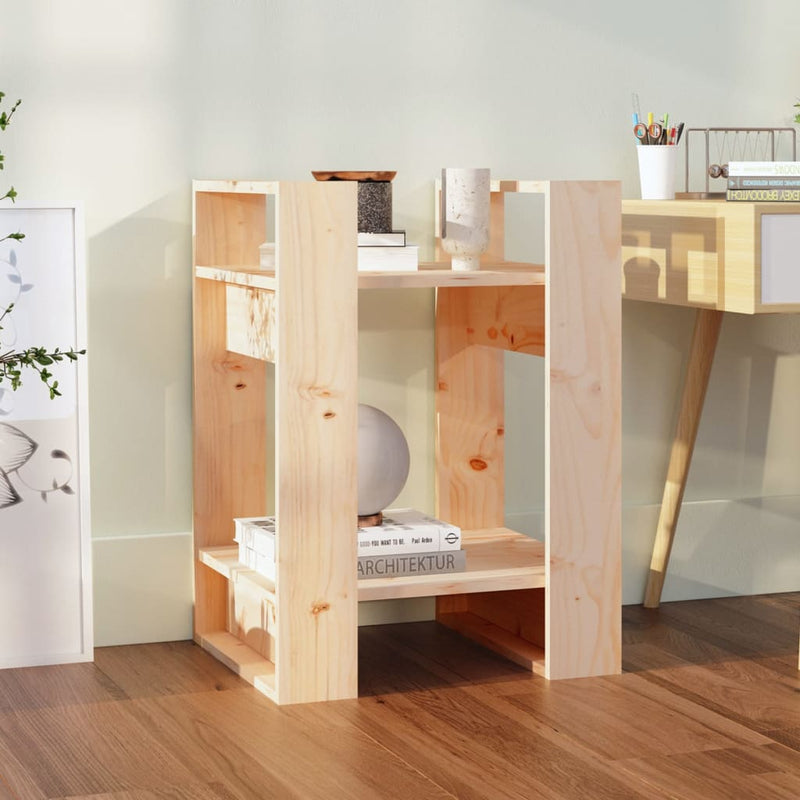 Boekenkast/kamerscherm 41x35x57 cm massief grenenhout MeubelReus