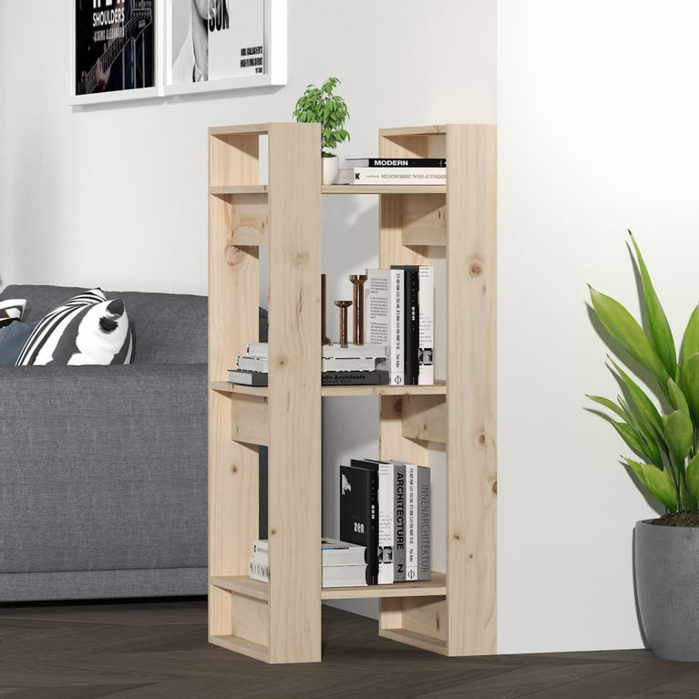 Boekenkast/kamerscherm 41x35x91 cm massief grenenhout MeubelReus