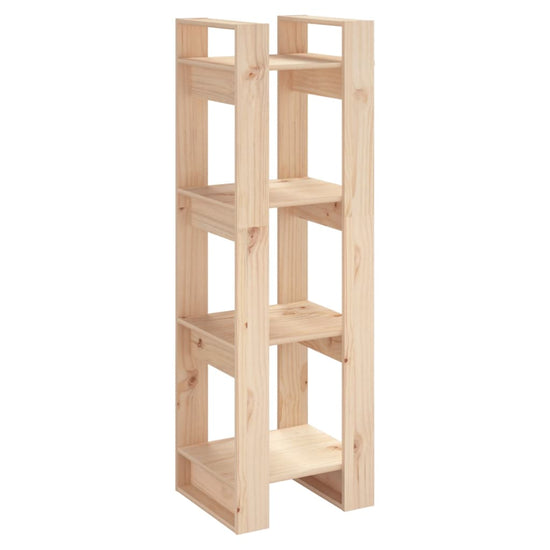Boekenkast/kamerscherm 41x35x125 cm massief grenenhout MeubelReus