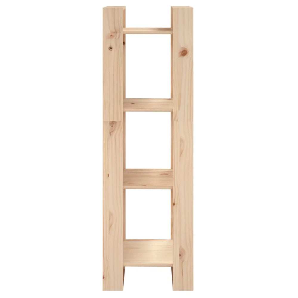Boekenkast/kamerscherm 41x35x125 cm massief grenenhout MeubelReus