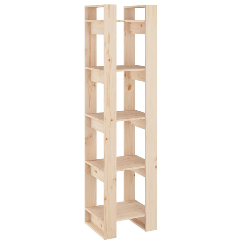 Boekenkast/kamerscherm 41x35x160 cm massief grenenhout MeubelReus
