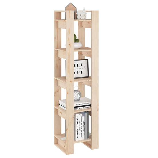 Boekenkast/kamerscherm 41x35x160 cm massief grenenhout MeubelReus