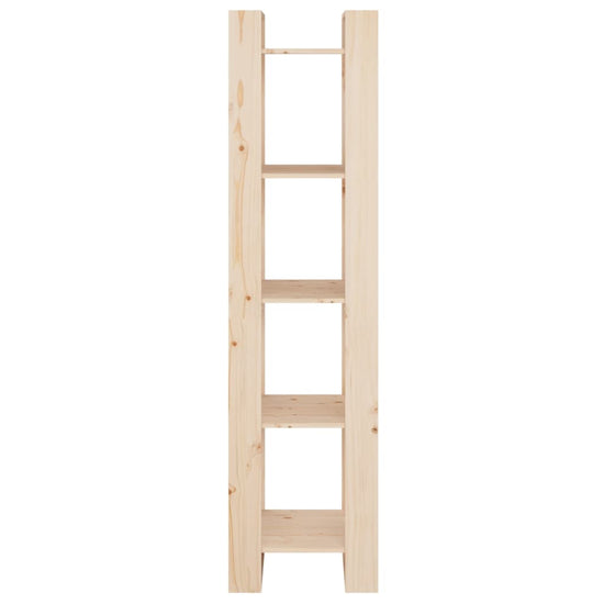 Boekenkast/kamerscherm 41x35x160 cm massief grenenhout MeubelReus