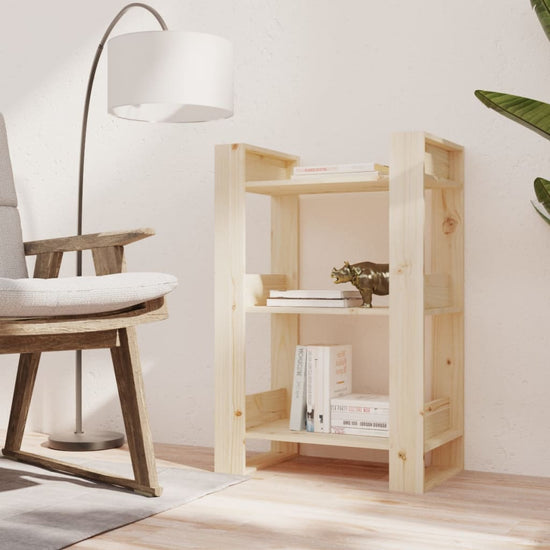Boekenkast/kamerscherm 60x35x91 cm massief grenenhout MeubelReus