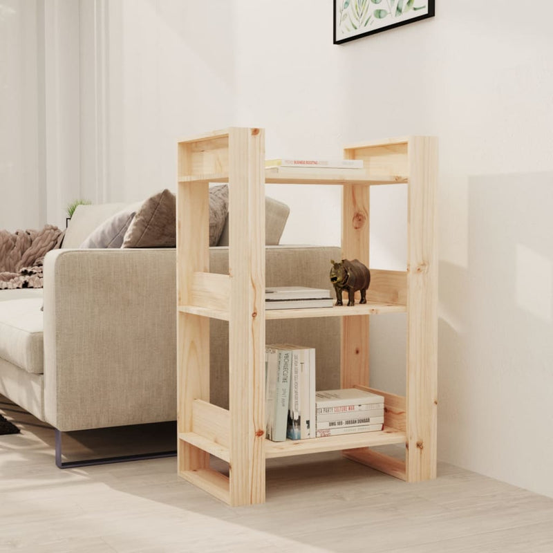 Boekenkast/kamerscherm 60x35x91 cm massief grenenhout MeubelReus