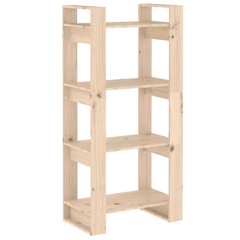Boekenkast/kamerscherm 60x35x125 cm massief grenenhout MeubelReus