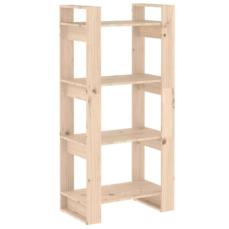 Boekenkast/kamerscherm 60x35x125 cm massief grenenhout MeubelReus