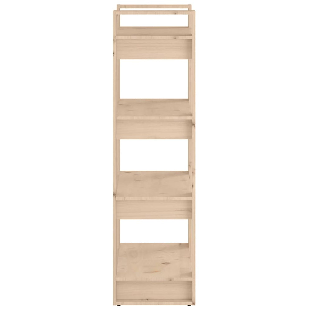 Boekenkast/kamerscherm 60x35x125 cm massief grenenhout MeubelReus
