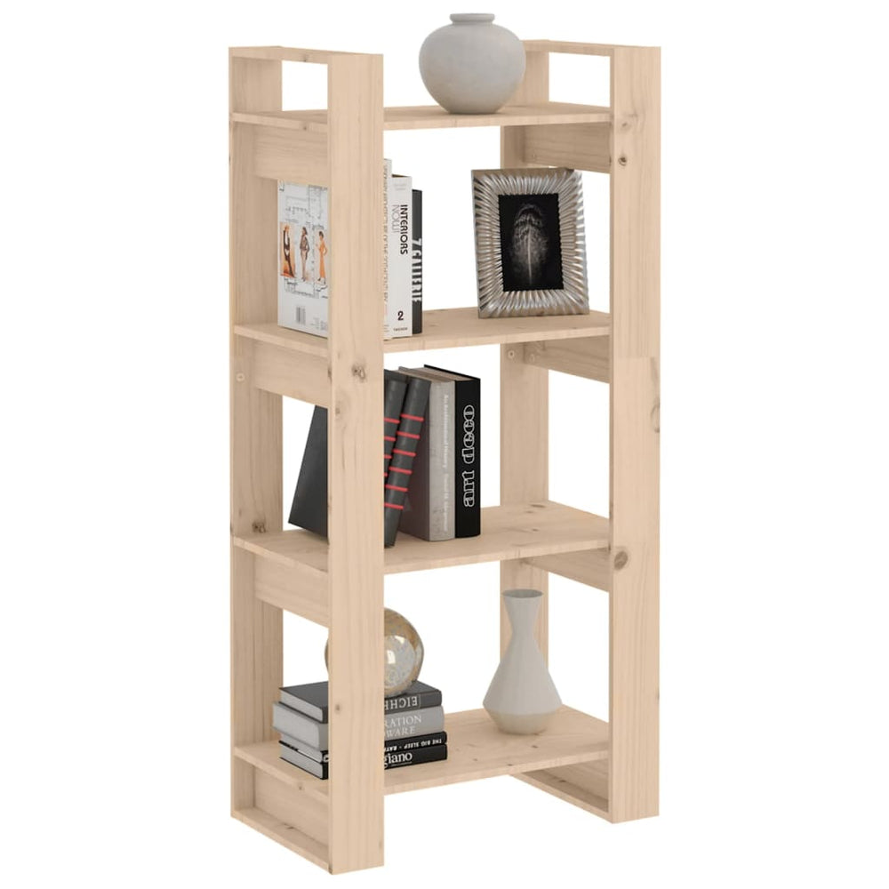 Boekenkast/kamerscherm 60x35x125 cm massief grenenhout MeubelReus