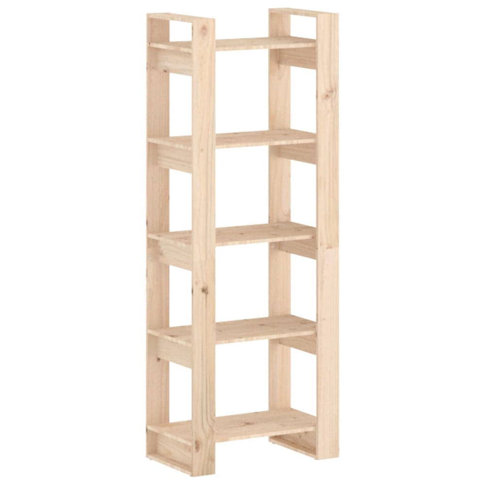 Boekenkast/kamerscherm 60x35x160 cm massief grenenhout MeubelReus