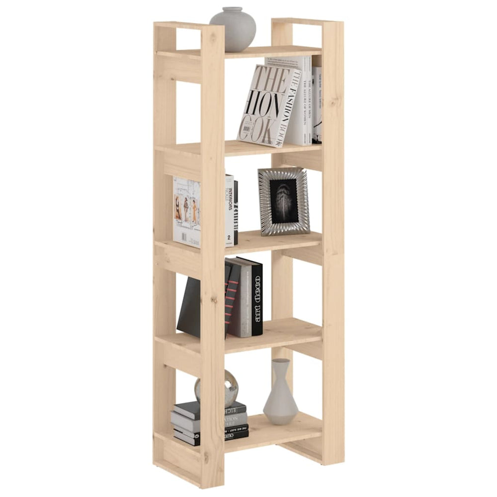 Boekenkast/kamerscherm 60x35x160 cm massief grenenhout MeubelReus