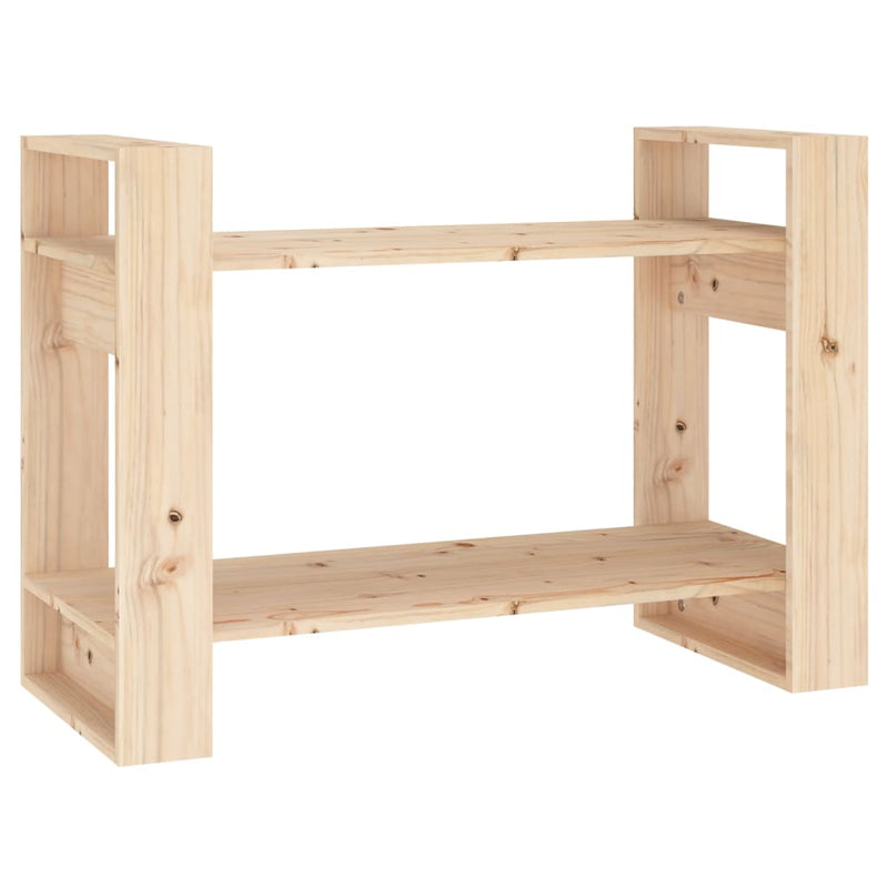 Boekenkast/kamerscherm 80x35x56,5 cm massief grenenhout MeubelReus