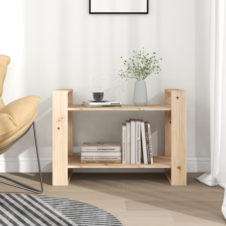 Boekenkast/kamerscherm 80x35x56,5 cm massief grenenhout MeubelReus