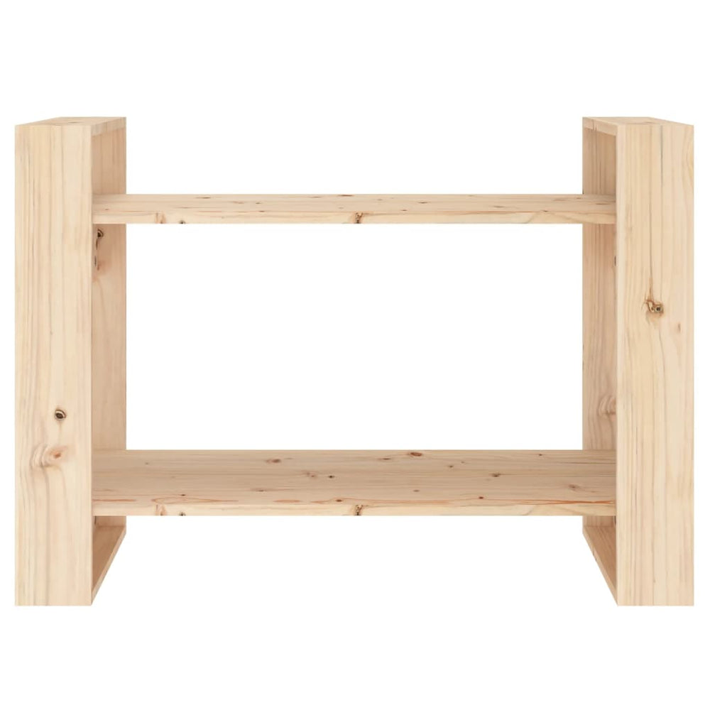 Boekenkast/kamerscherm 80x35x56,5 cm massief grenenhout MeubelReus