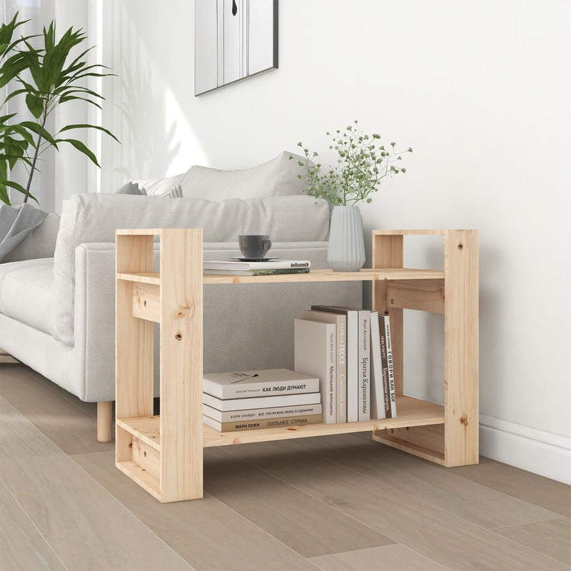 Boekenkast/kamerscherm 80x35x56,5 cm massief grenenhout MeubelReus