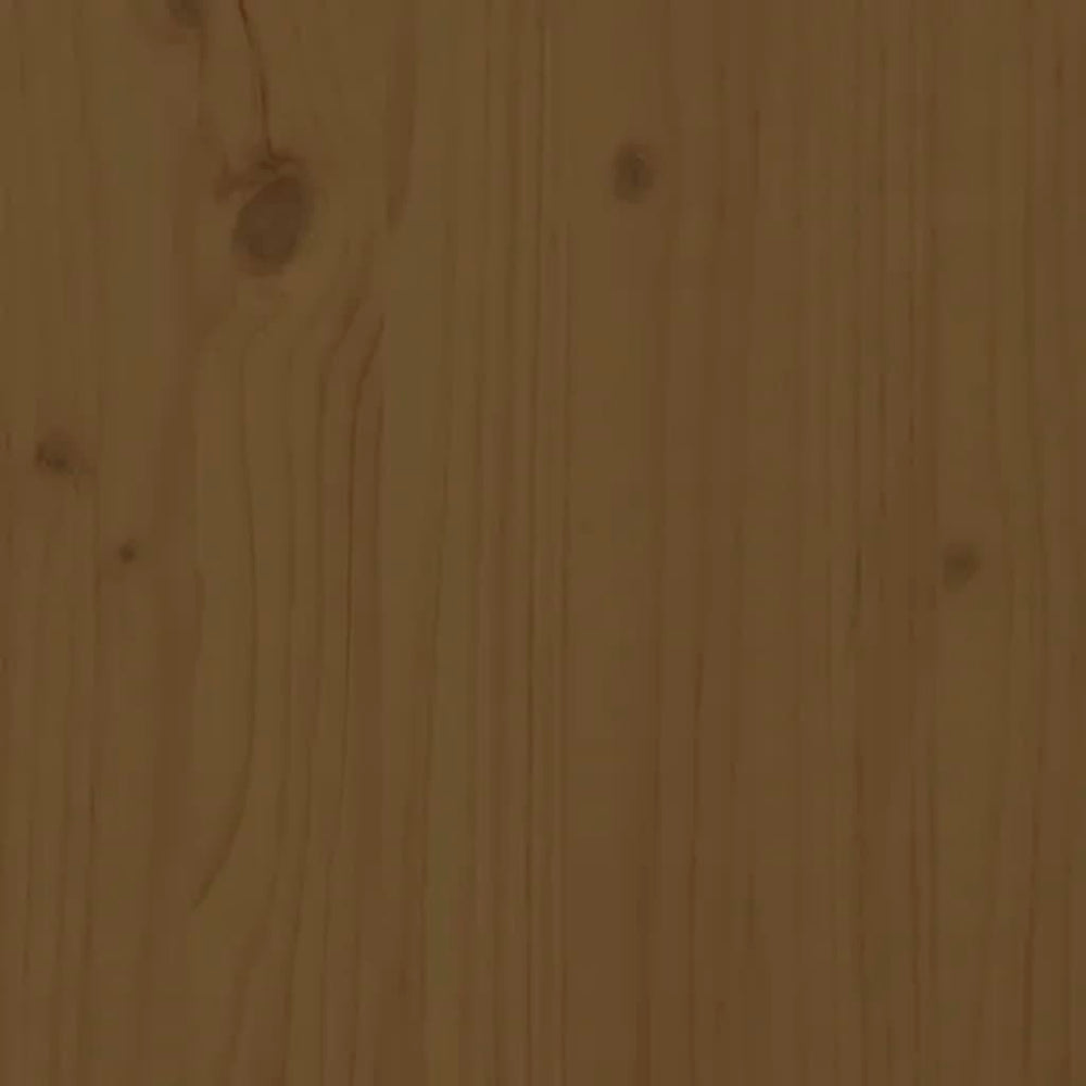 Boekenkast/kamerscherm 80x35x125 cm massief hout honingbruin MeubelReus