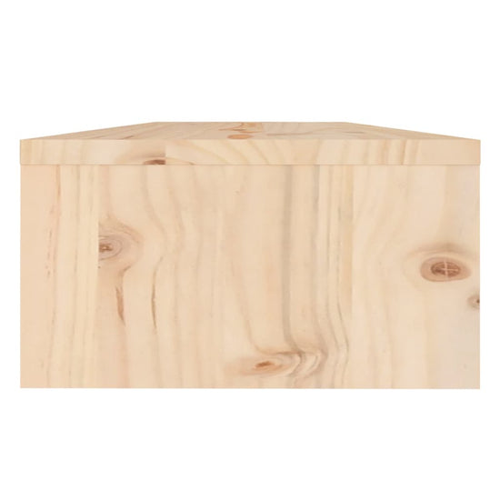 Monitorstandaard 50x24x13 cm massief grenenhout MeubelReus