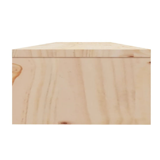 Monitorstandaard 100x24x13 cm massief grenenhout MeubelReus