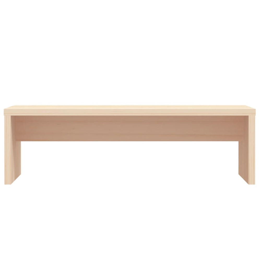 Monitorstandaard 50x27x15 cm massief grenenhout MeubelReus