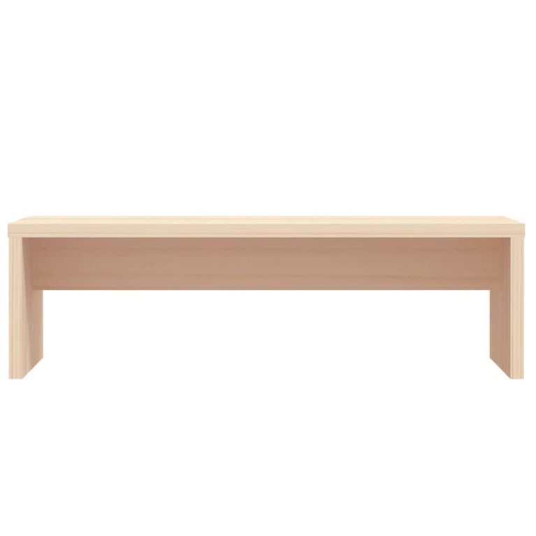 Monitorstandaard 50x27x15 cm massief grenenhout MeubelReus