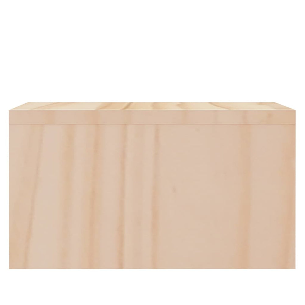 Monitorstandaard 50x27x15 cm massief grenenhout MeubelReus