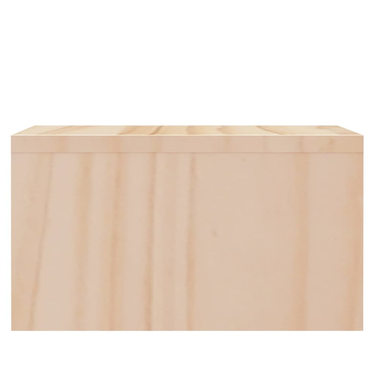 Monitorstandaard 50x27x15 cm massief grenenhout MeubelReus