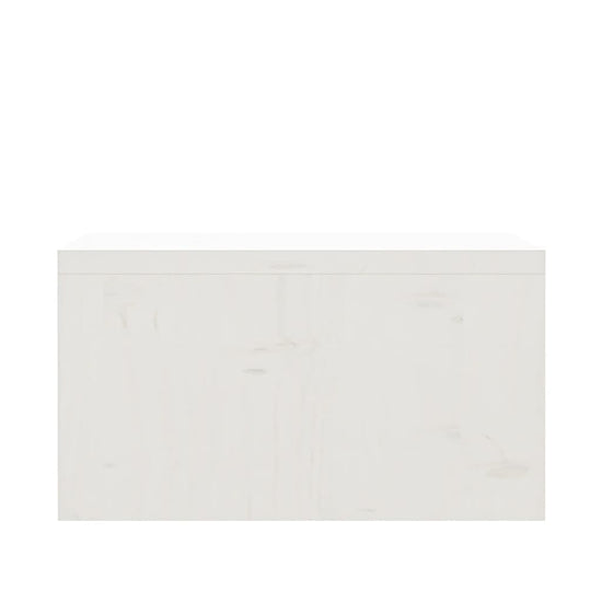 Monitorstandaard 50x27x15 cm massief grenenhout wit MeubelReus