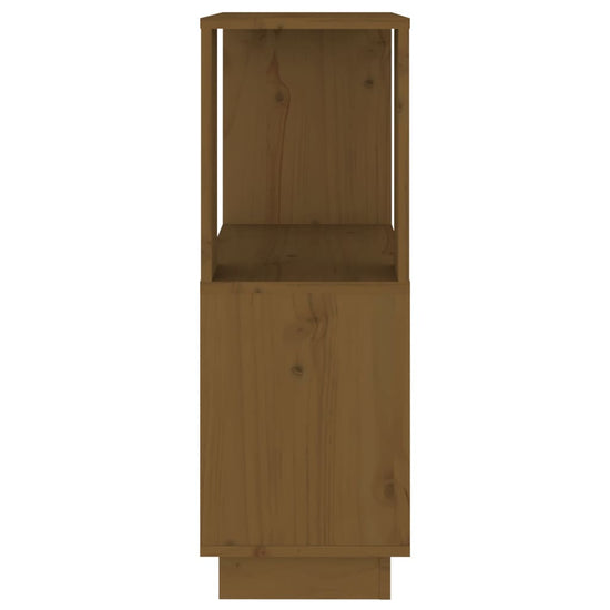 Boekenkast/kamerscherm 51x25x70 cm grenenhout honingbruin MeubelReus