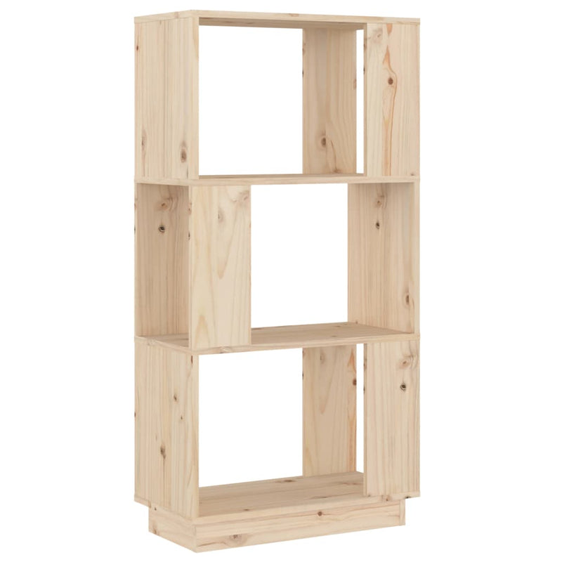 Boekenkast/kamerscherm 51x25x101 cm massief grenenhout MeubelReus