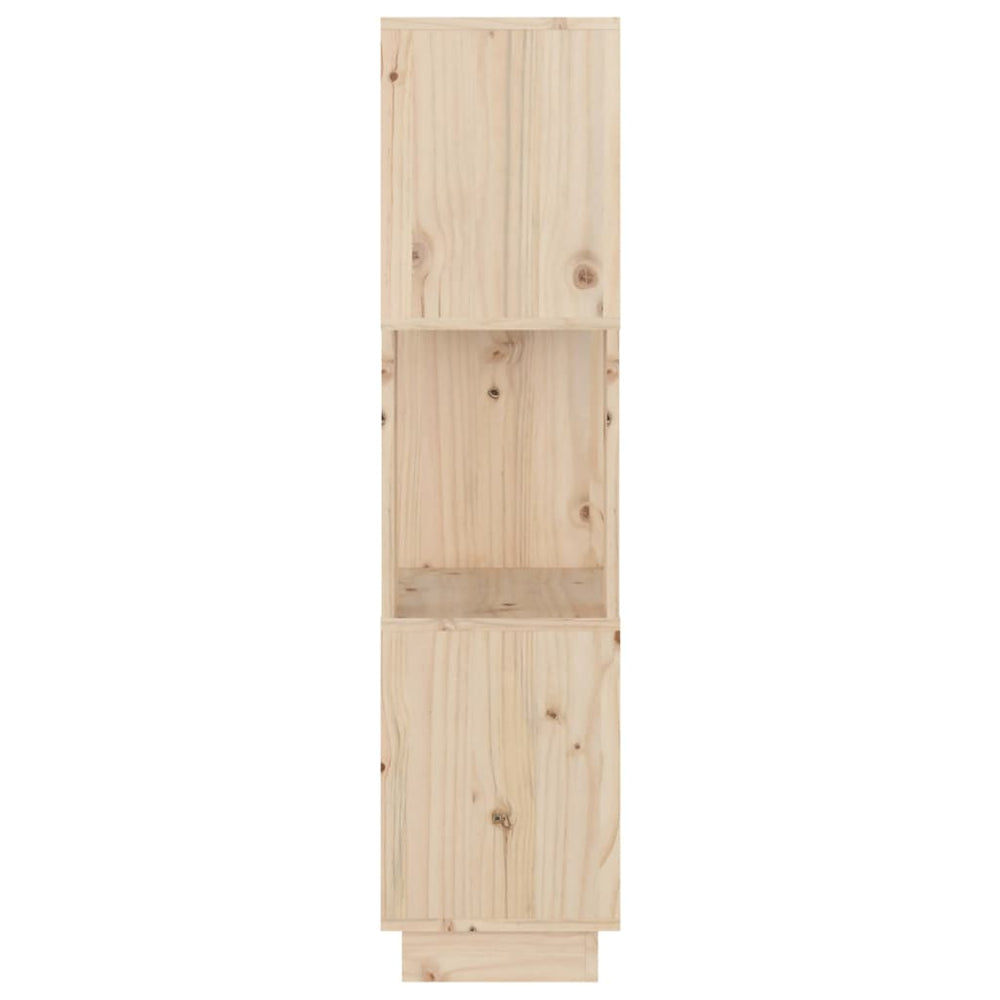 Boekenkast/kamerscherm 51x25x101 cm massief grenenhout MeubelReus