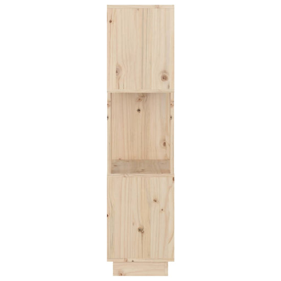 Boekenkast/kamerscherm 51x25x101 cm massief grenenhout MeubelReus