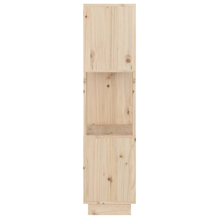 Boekenkast/kamerscherm 51x25x101 cm massief grenenhout MeubelReus
