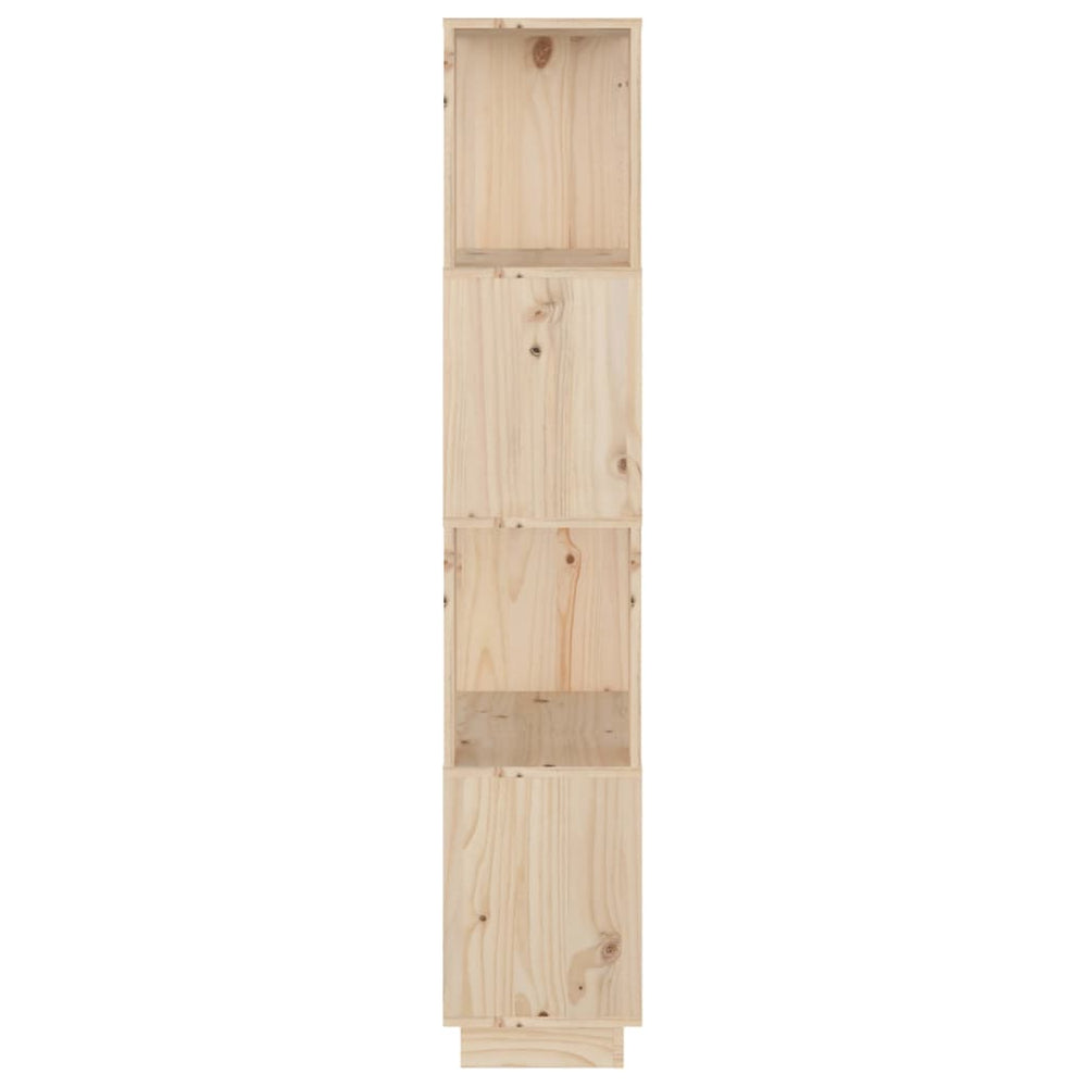 Boekenkast/kamerscherm 51x25x132 cm massief grenenhout MeubelReus