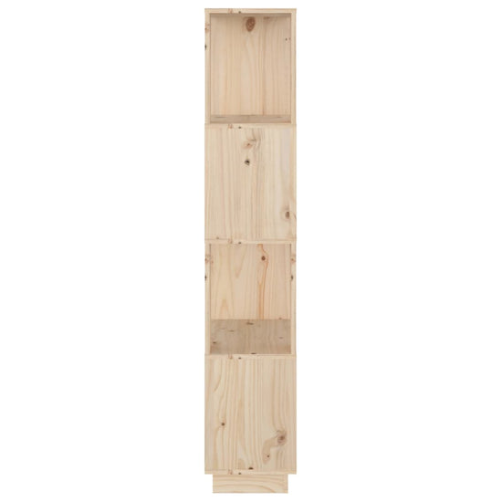 Boekenkast/kamerscherm 51x25x132 cm massief grenenhout MeubelReus