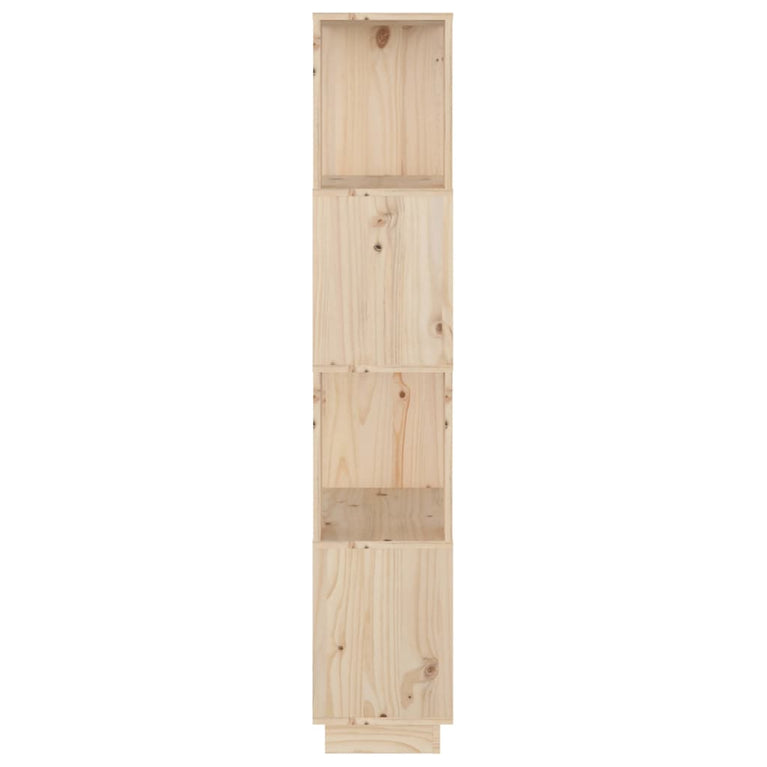 Boekenkast/kamerscherm 51x25x132 cm massief grenenhout MeubelReus