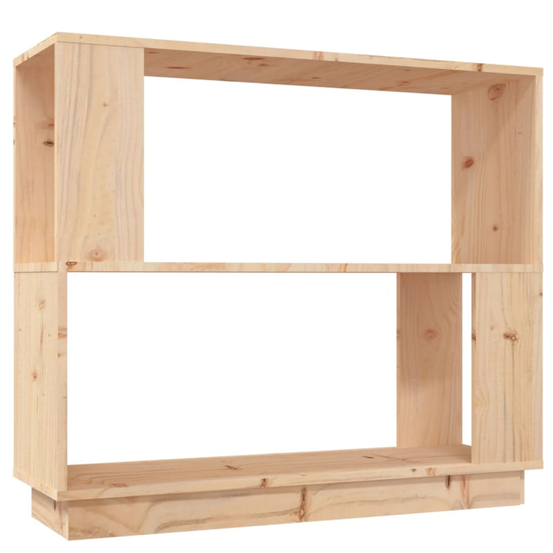 Boekenkast/kamerscherm 80x25x70 cm massief grenenhout MeubelReus