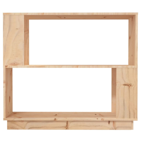 Boekenkast/kamerscherm 80x25x70 cm massief grenenhout MeubelReus