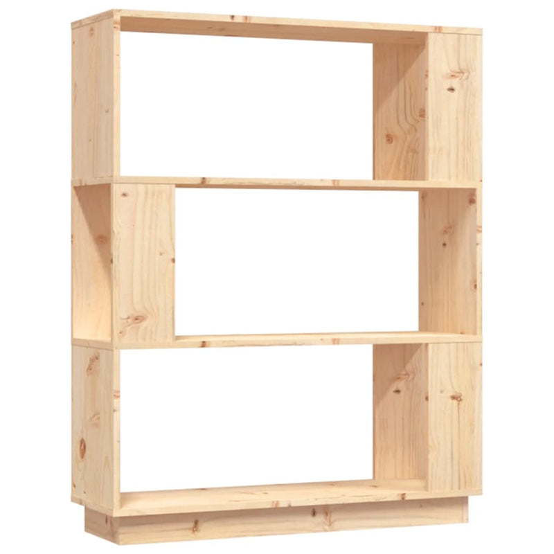 Boekenkast/kamerscherm 80x25x101 cm massief grenenhout MeubelReus